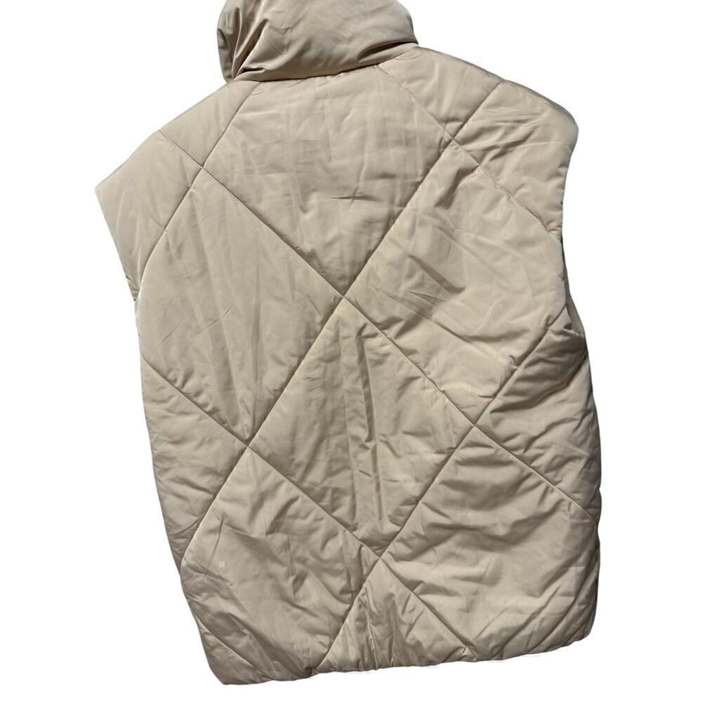 MEROKEETY Women's Winter Puffer Vest with Pockets S - Picture 5 of 5